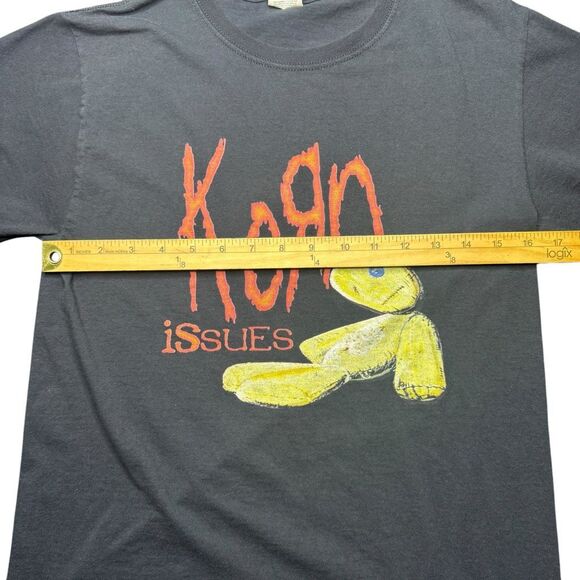 Vintage Korn Issues Shirt Y2K Men’s Small Black Heavy Metal Rock - Picture 7 of 8